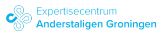 Het logo van het Expertisecentrum Anderstaligen Groningen.